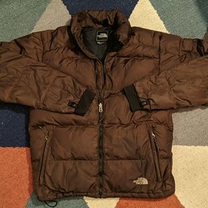 Mens north face winter puffer jacket